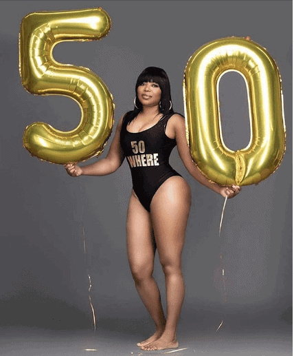 Or development of compass 50 year old woman causes stir on social media for looking like a 20 year old  in her birthday shoot pictures - Kemi Filani News