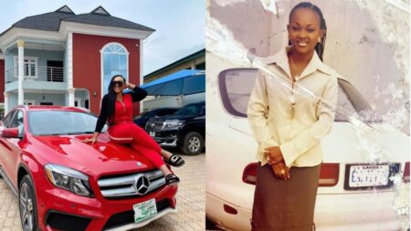 Mercy Aigbe shares throwback picture