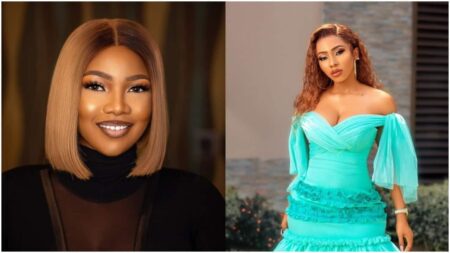 Nigerians mock Tacha for denying ever shading Mercy