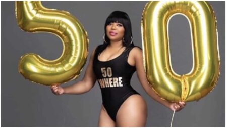Ageless Black woman celebrates 50th birthday