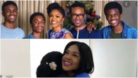 Omoni Oboli, a mum of three boys wanted a baby girl and Ibidunni Ighodalo wanted to help her