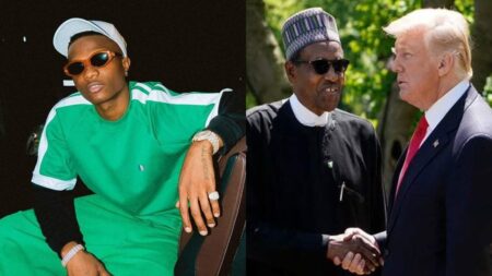 Wizkid, Muhammadu Buhari and Donald Trump
