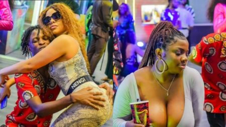 Pictures from BBNaija's party