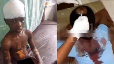 Woman tortures housemaid