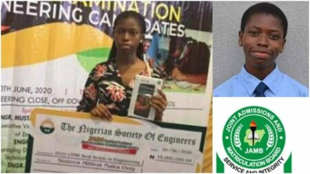 Nigerian Society of Engineers reward student with highest JAMB