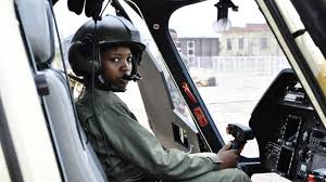 Tolulope Arotile: Nigeria's 1st female combat helicopter pilot ...