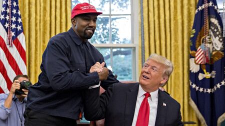 Kanye West and Trump