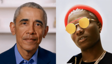 Wizkid and Obama