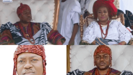 Olowo of Owo and wife