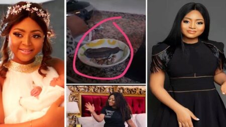 See the secret ingredients Rita Daniels adds to Regina Daniels food that made her lose baby fat after delivery