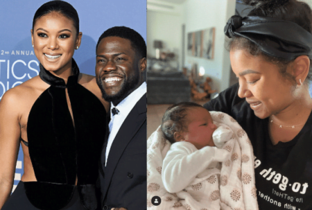 Kevin Hart and wife shares photo of their new born daughter