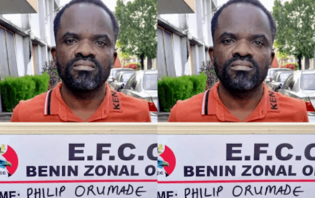 EFCC arrest Phillip Orumade
