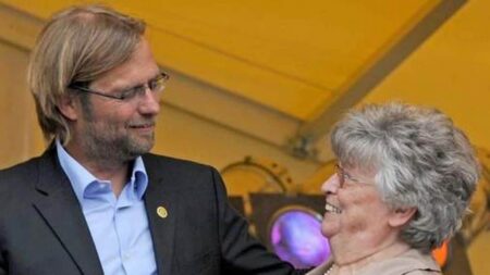 Klopp and mother