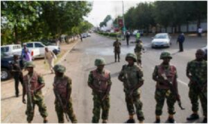 Nigerian army clashes with drivers
