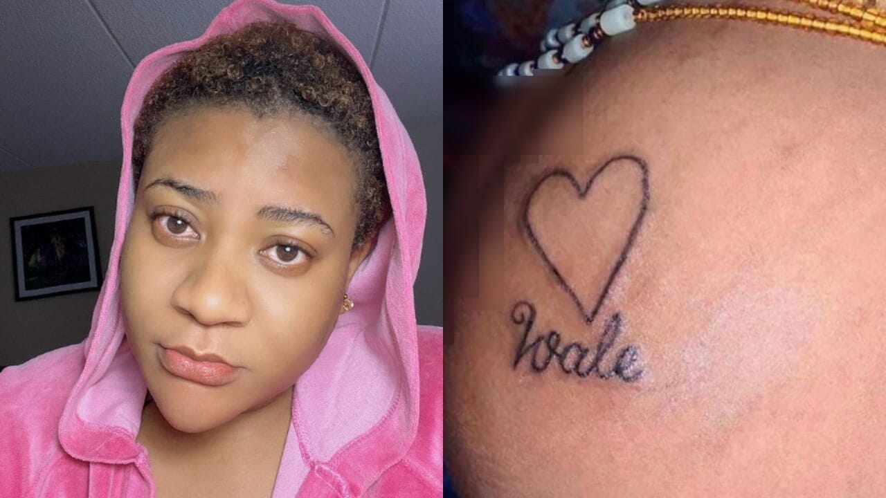 Nkechi Blessing talks about tattooing her boyfriend's name on her butts -  Kemi Filani