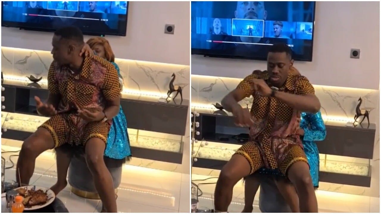 Mo Bimpe ridiculed over lap dance from Lateef Adedimeji