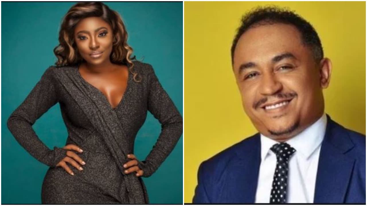 Daddy Freeze and Yvonne Jegede
