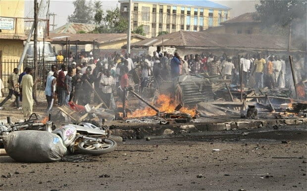 Two bomb blast hit Jos
