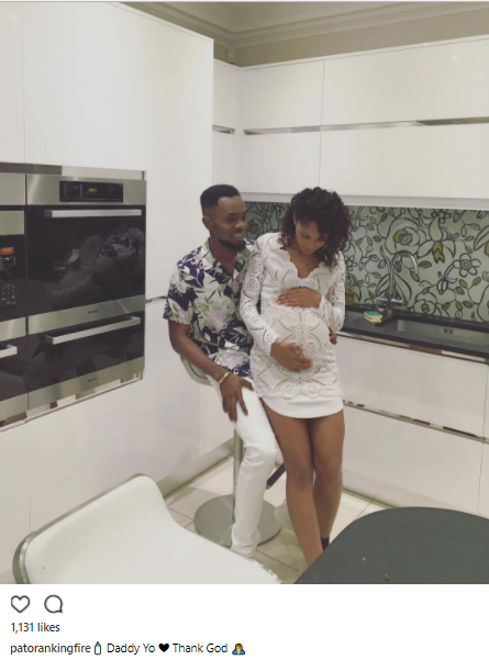 Patoranking is expecting his first child 