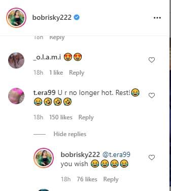 Bobrisky no longer hot