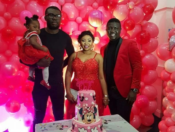 Comedian Seyi Law  daughter  birthday party in London