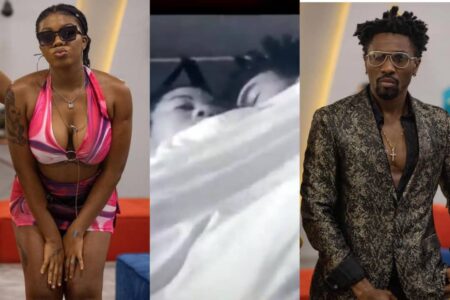 BBNaija: Just like Erica and Kiddwaya, Boma, Angel caught under the sheets (video)