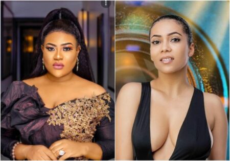 Nkechi Blessing reacts to Maria's eviction