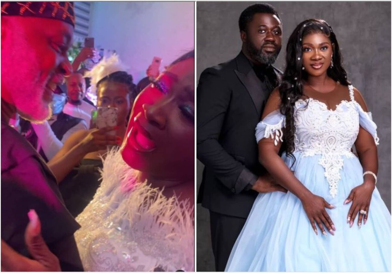 RMD console Mercy Johnson as her husband makes her cry