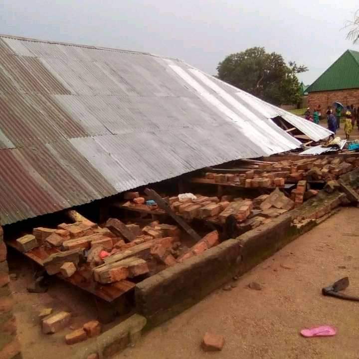 school building collapsed in Taraba