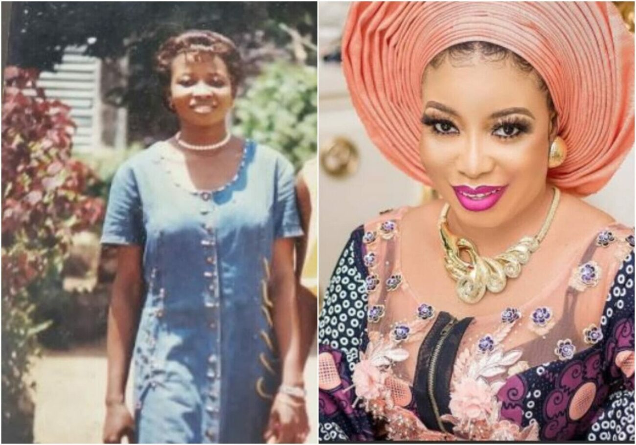 Lizzy ANJORIN SHARES EPIC THROWBACK