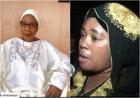 Nollywood stars mourn as death hits Sikiratu Sindodo's house