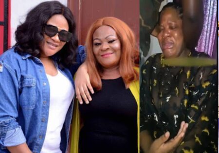 toyin abraham consoles nkechi blessing as she loses mum