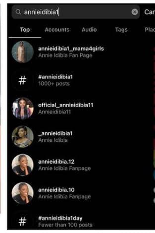Annie Idiba flees social media