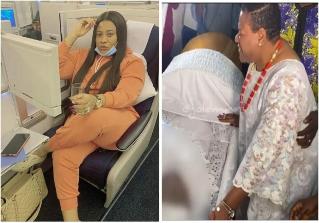 Nkechi Blessing goes on vacation daysa after her mother's burial