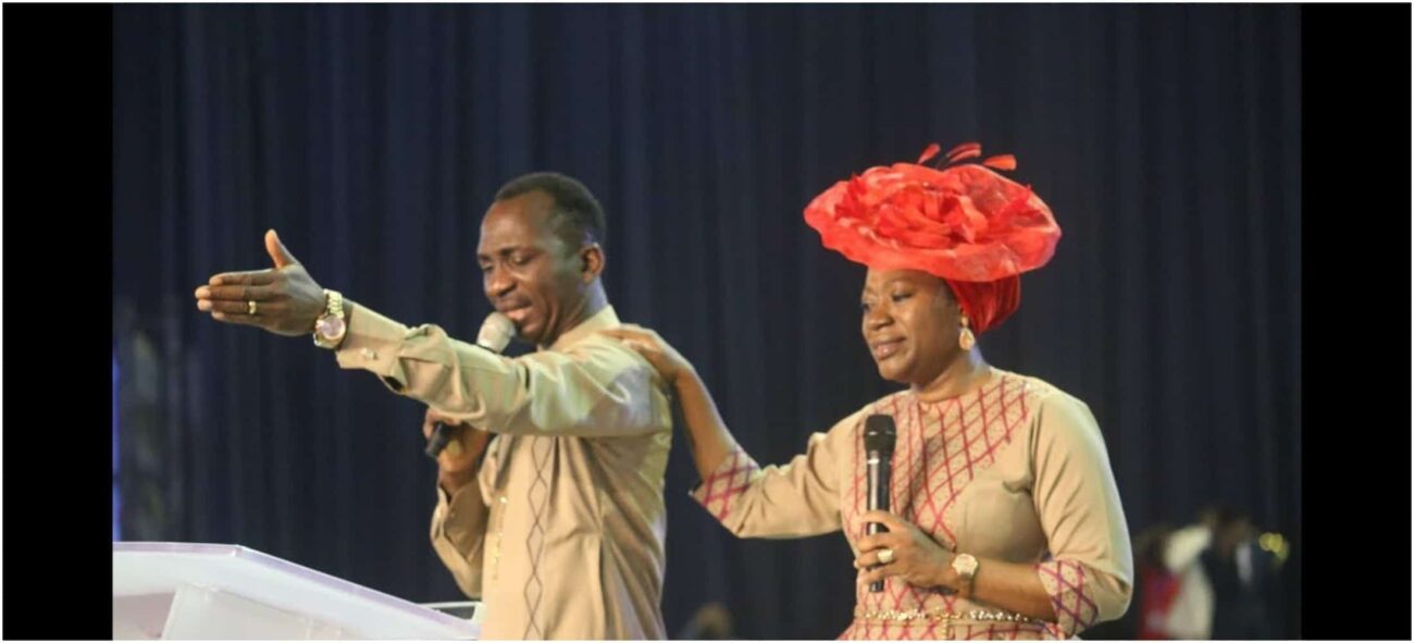 Pastor Paul Enenche and wife