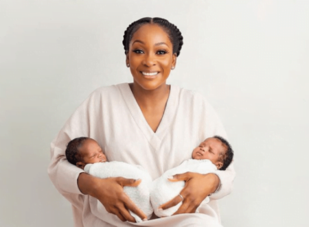 RUth Obih welcomes twins