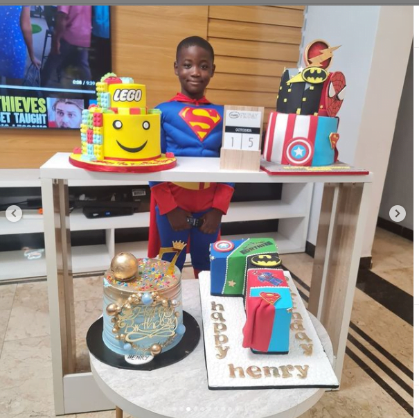 Mercy Johnson celebrates son's birthday