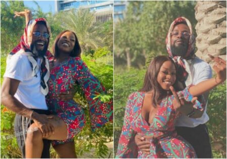 BBNaija's Jackie B and lover Micheal gives beautiful couple goals in Dubai