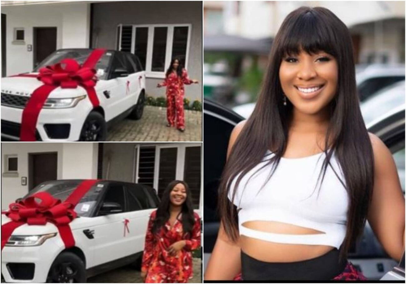 Erica joins the league of Range Rover owners