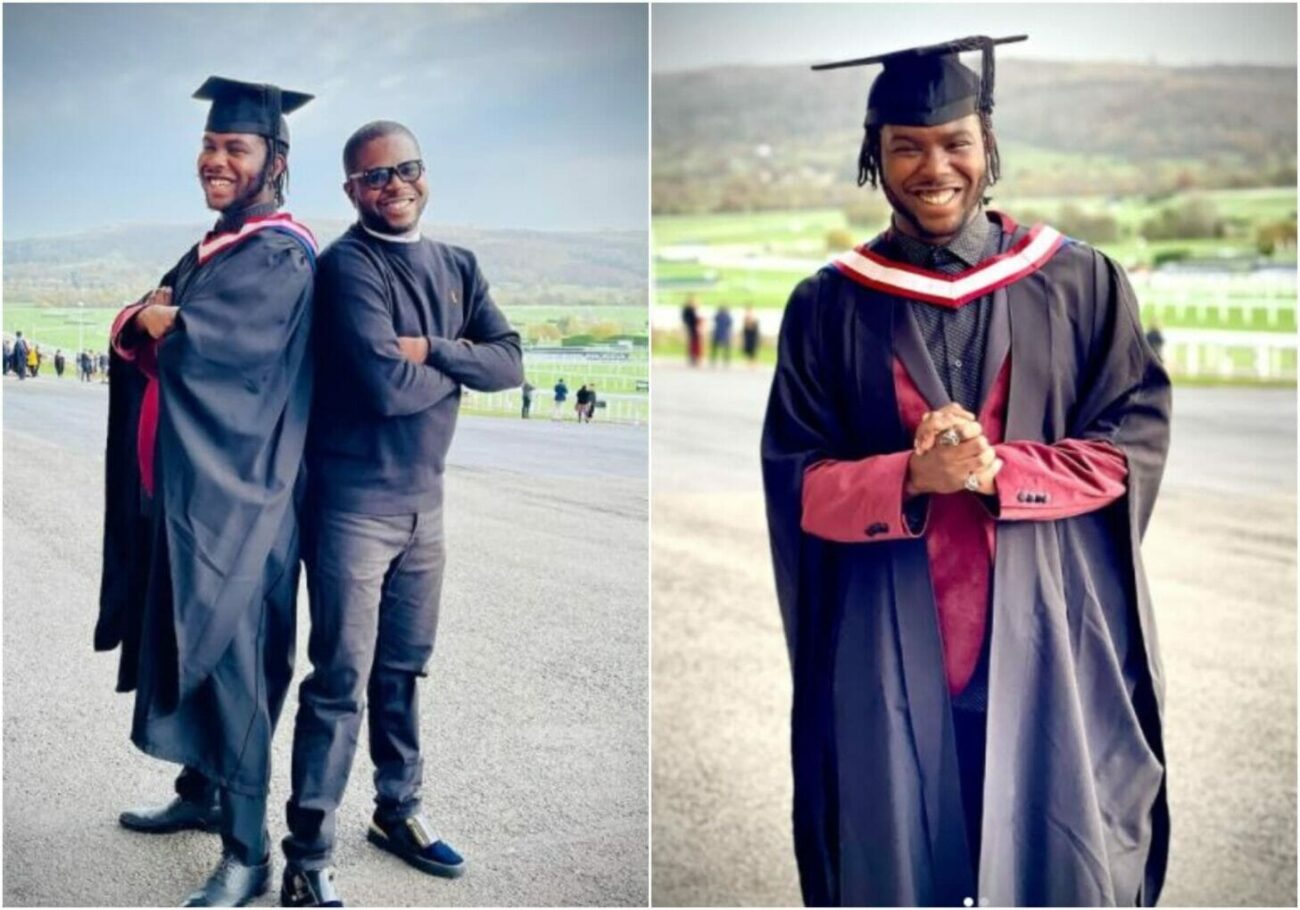 Funke Akindele's husband jubilates over son's graduation