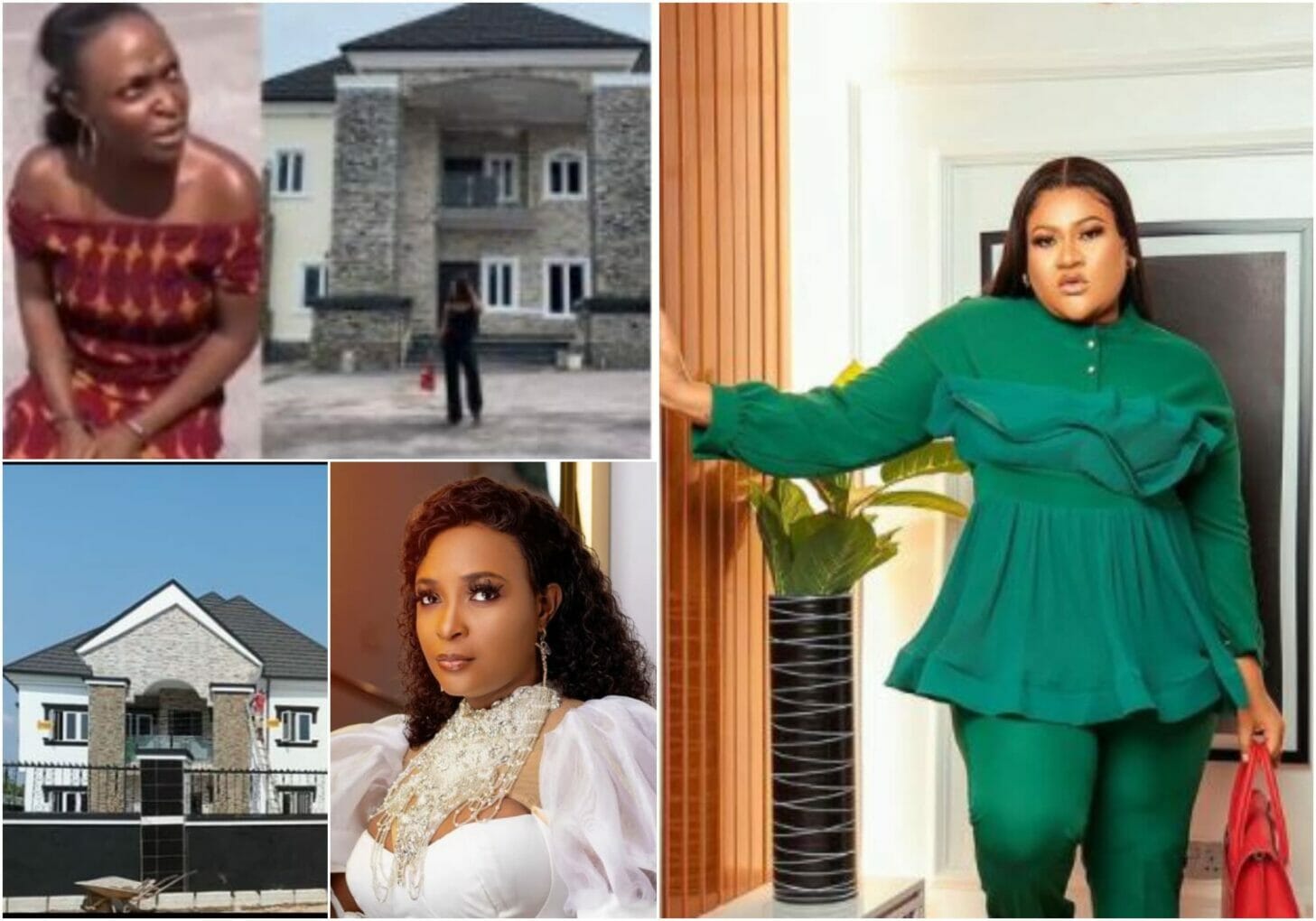 Nkechi Blessing reacts as Blessing Okoro unveils her multi-million mansion years after she was publicly disgraced