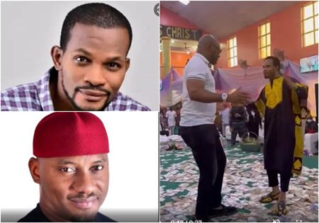 Actor Uche Maduagwu drags Yul Edochie for stepping on Naira notes amidst presidential ambition