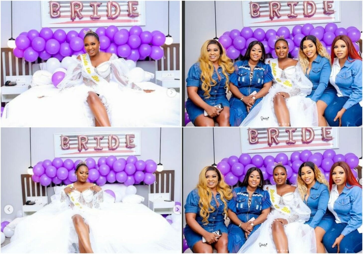 Actress Bimpe Oyebade shares beautiful moment from her bridal shower