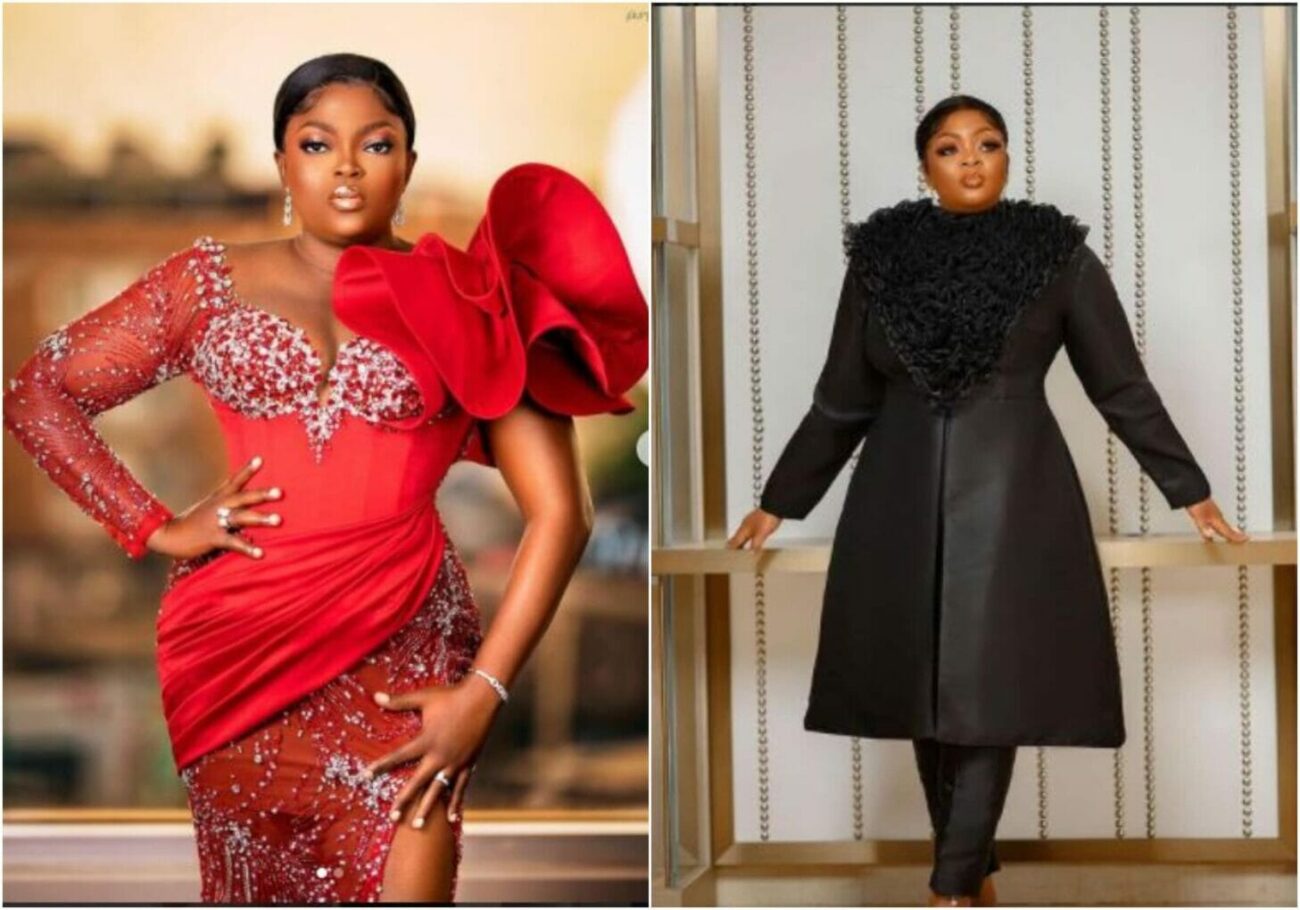 Funke Akindele reacts to Eniola Badmus new body days after alleged surgery