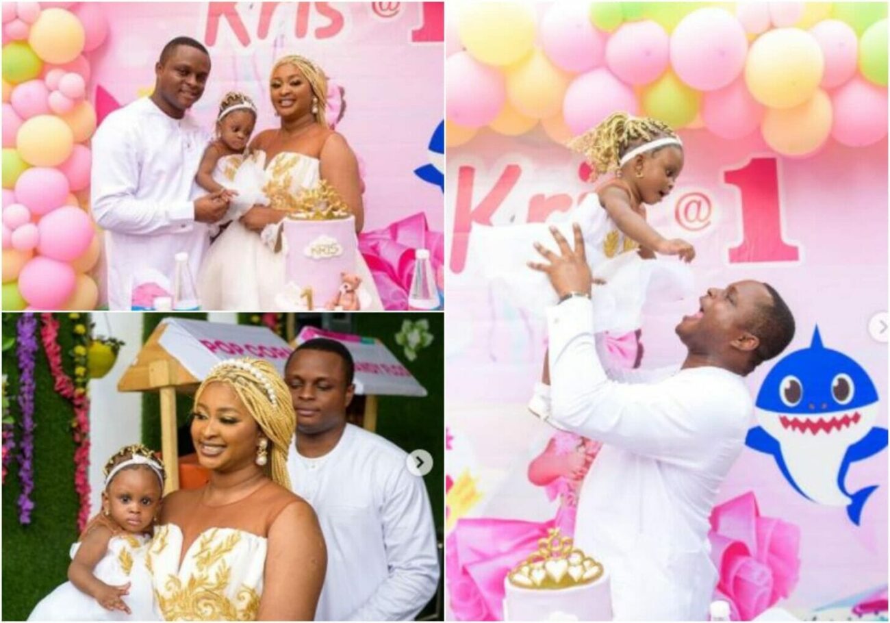 Reactions as photos of Actress Etinosa Idemudia's baby daddy surface online