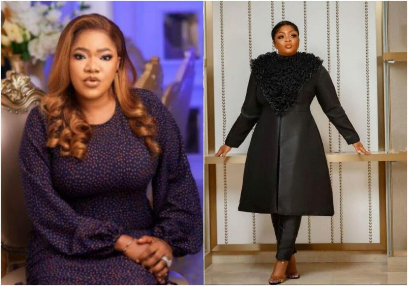 Toyin Abraham blasts troll for attacking Eniola Badmus over alleged surgery body