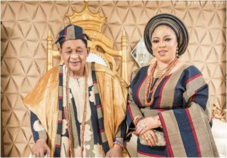 Trouble in palace as Alaafin of Oyo demands DNA test from one of his wives, allegedly caught with a man in UK