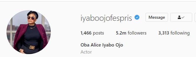 Iyabo Ojo new name