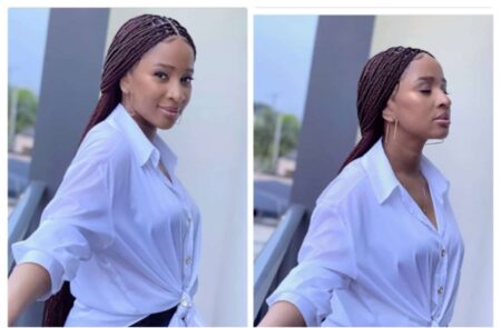 Adesua preaches about being tested by God