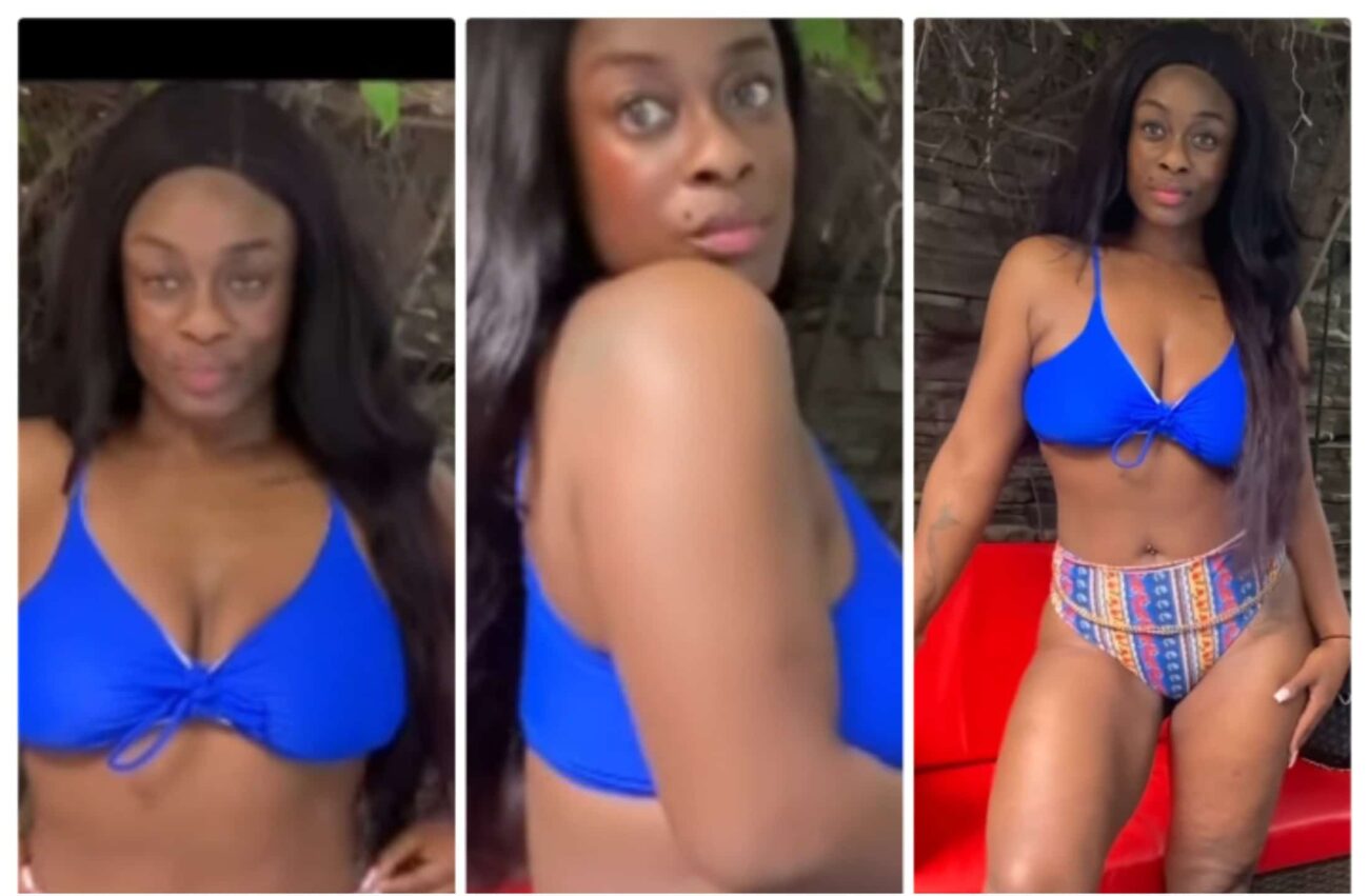 Uriel Oputa slams body shamers over bikini photos